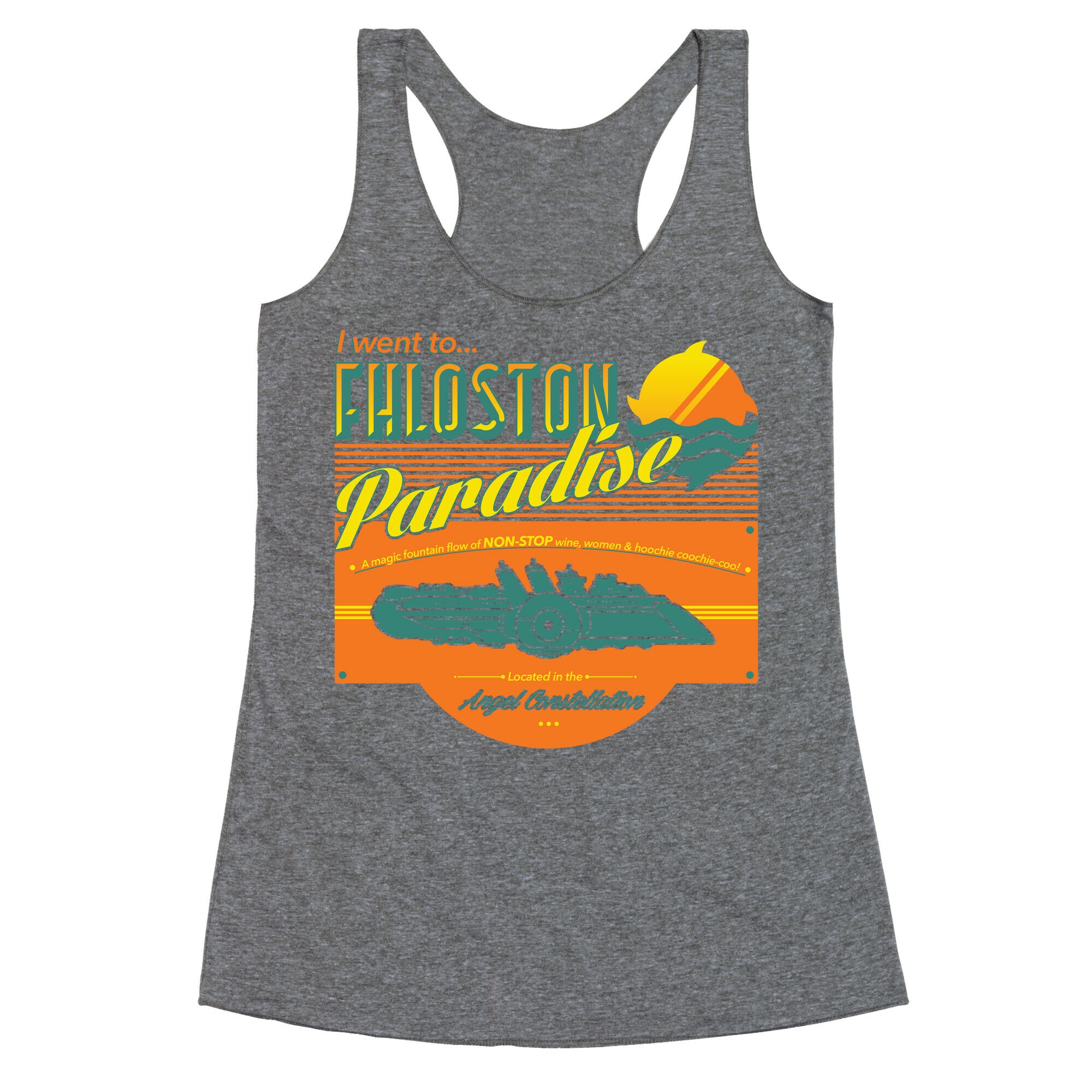 Fhloston Paradise Racerback Tank